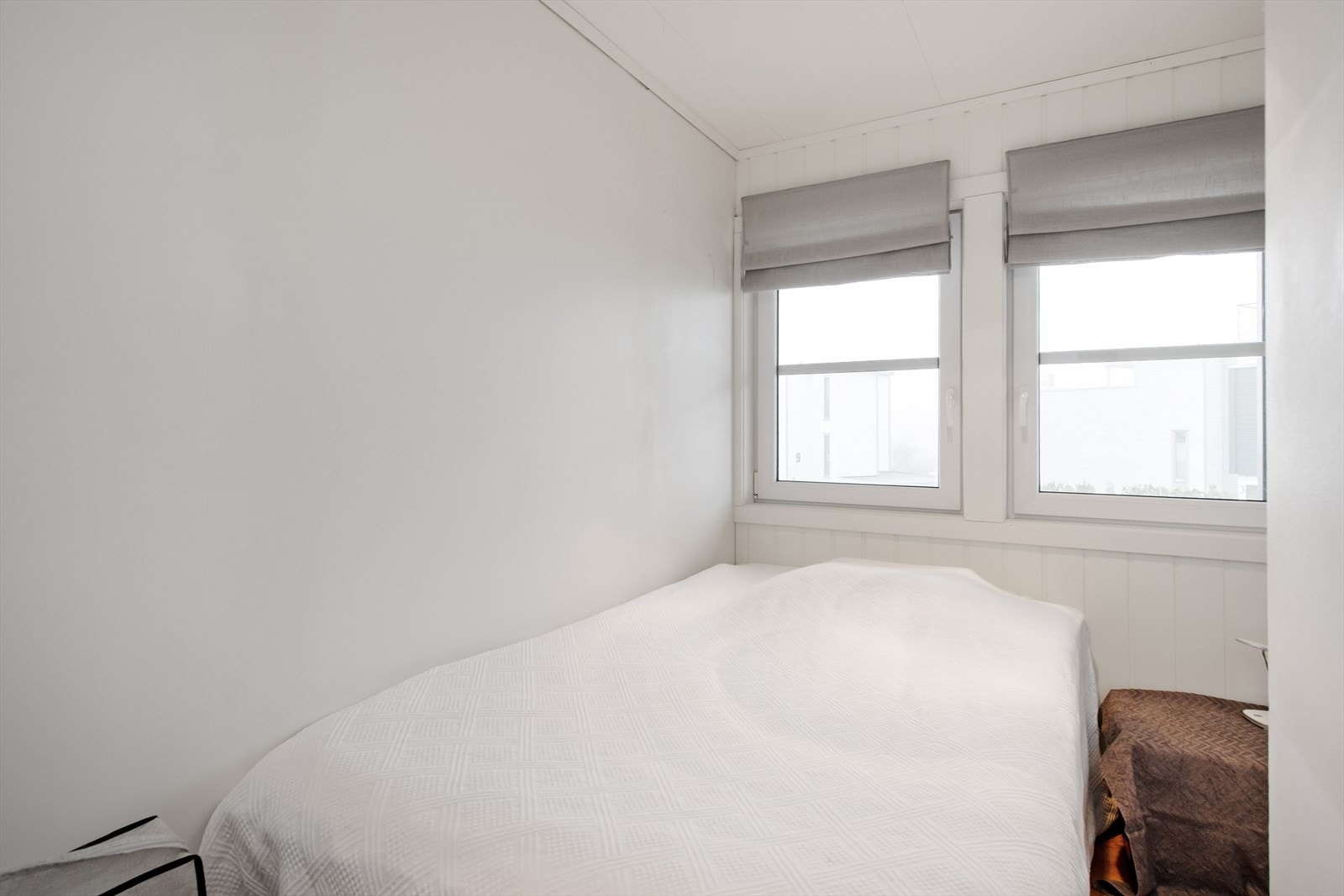 Lite soverom med plass til enkeltseng. Galleribilde