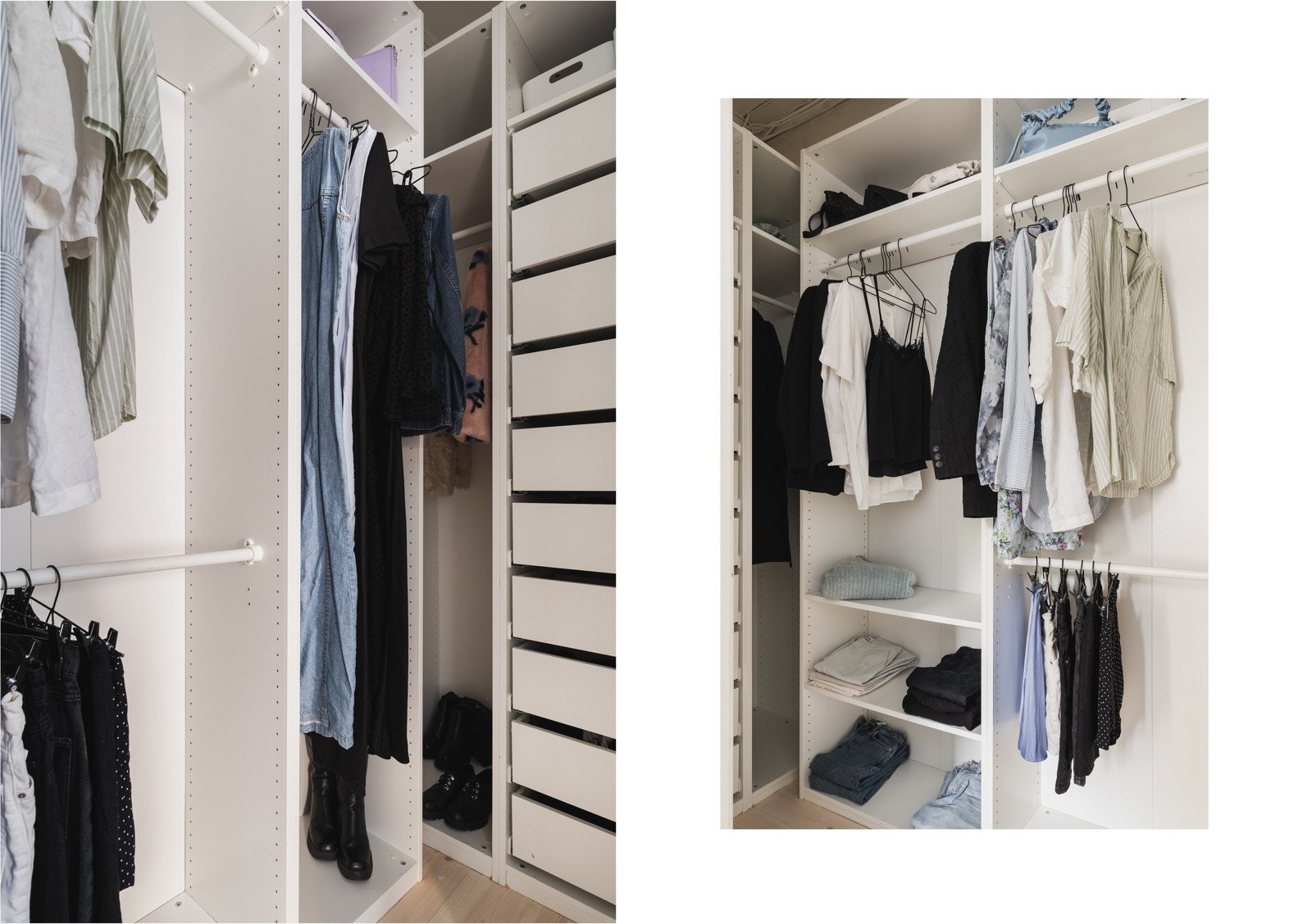 Boden er innredet med åpen garderobeløsning - Her har du plass til alt! Galleribilde