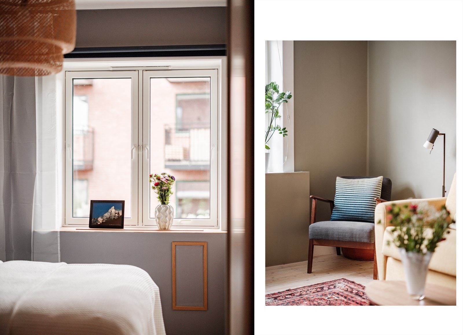 Begge soverommene vender mot rolig gate. Galleribilde