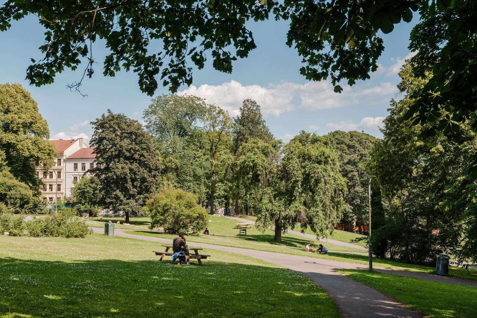 Man finner også Bjølsenparken i nærheten av boligen. Galleribilde