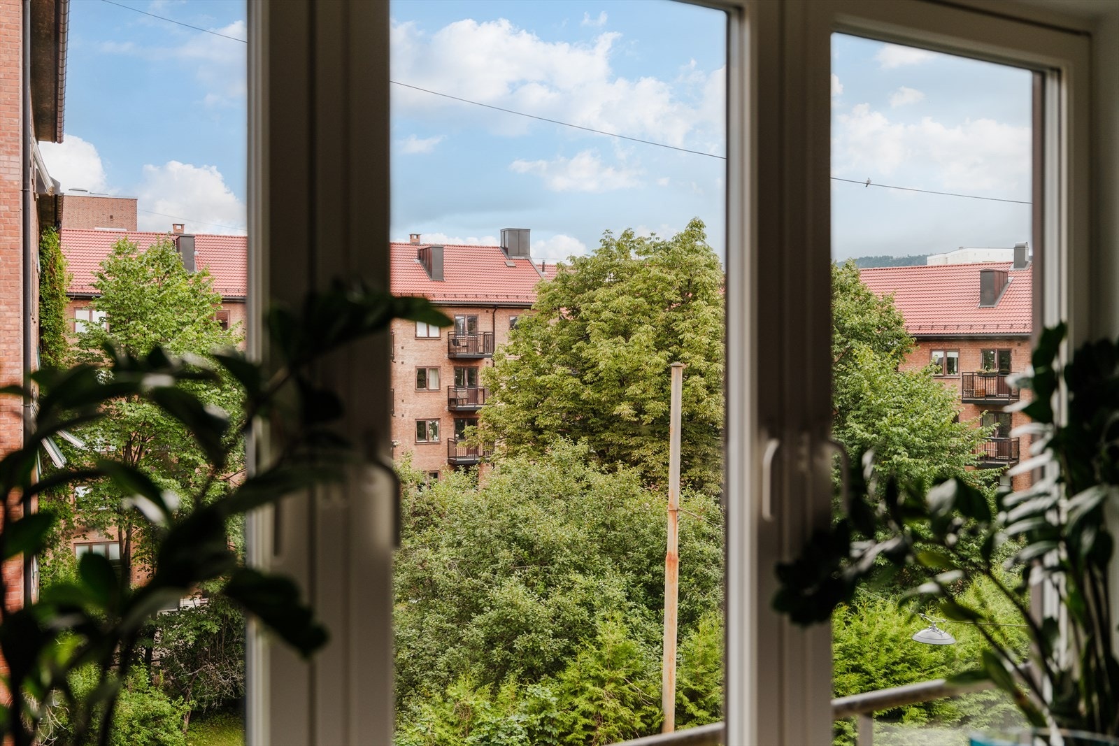 Hyggelig utsikt fra begge sider av leiligheten. Galleribilde