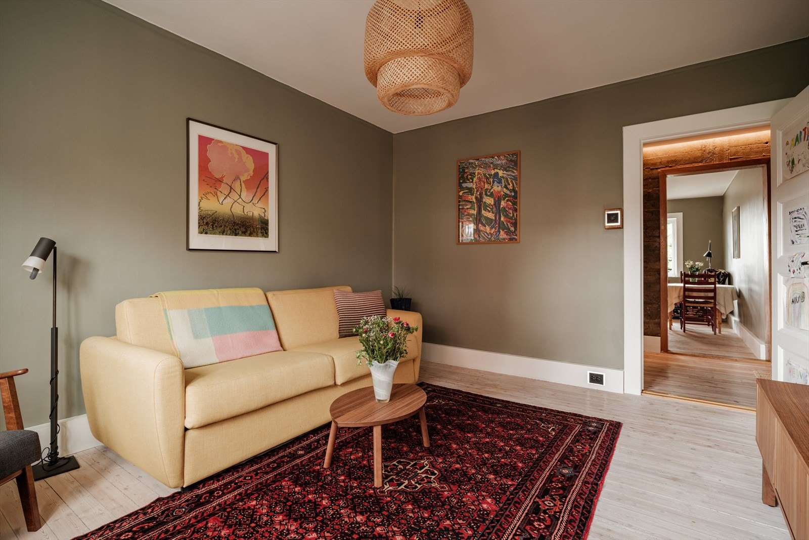 Tidligere ble dette benyttet som hovedsoverom. Galleribilde