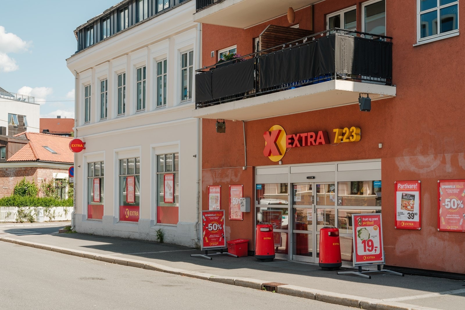 Kort vei til Coop Extra på Sagene, like nedenfor Bjølsen. Galleribilde
