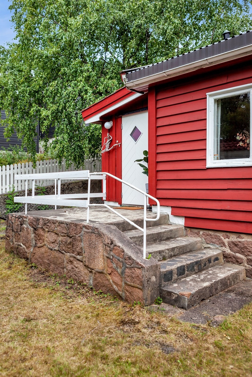 Det er trukket fiberkabel til eiendommen. Galleribilde