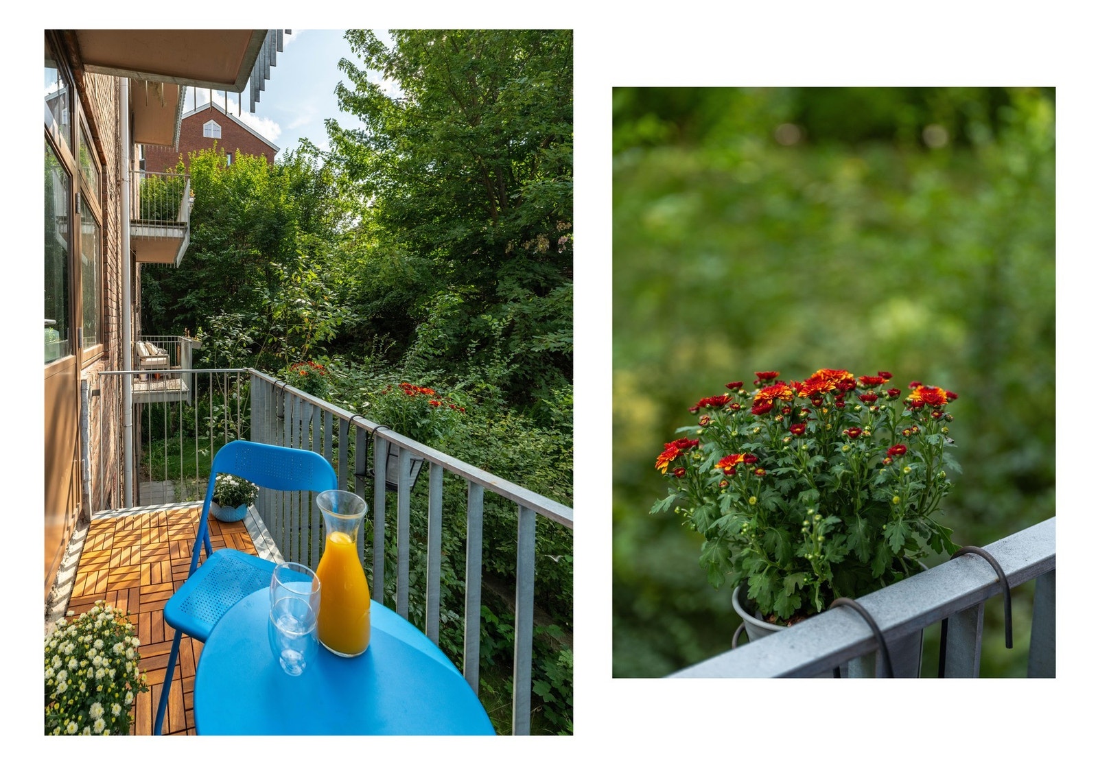 Dette er den perfekte plassen for å nyte kveldssolen og noe kaldt i glasset i frodige omgivelser. Galleribilde