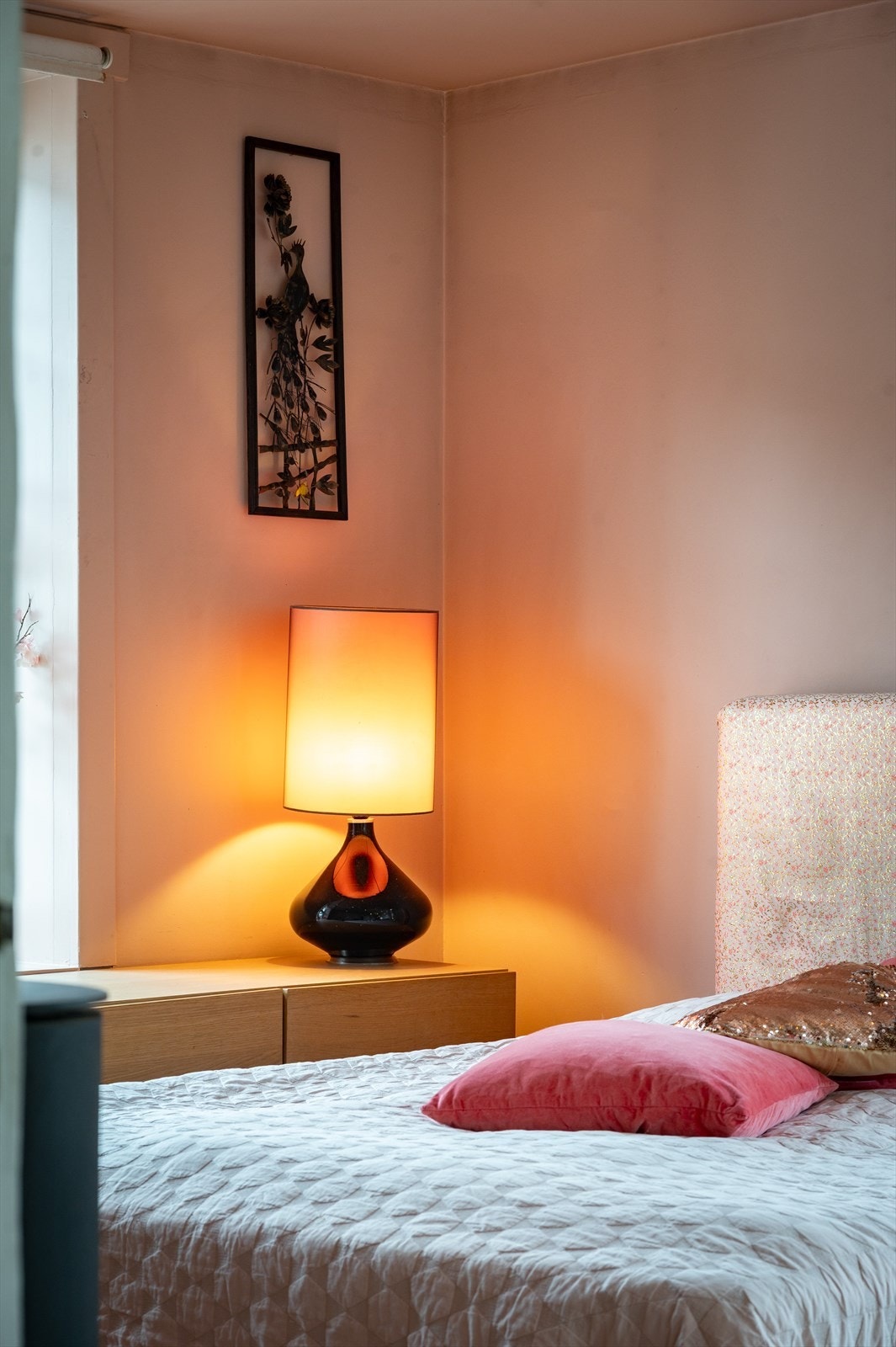 Detalj, hovedsoverom Galleribilde