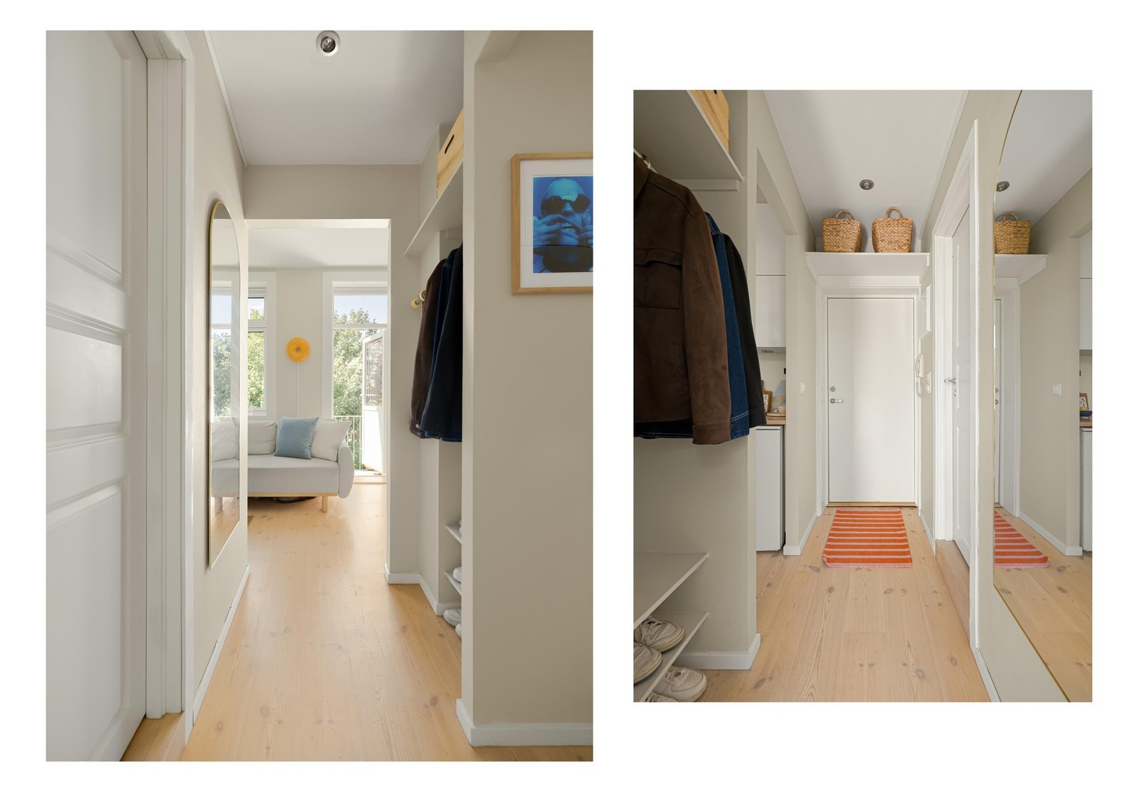 Lagring finner du altså her også, samt adkomst til badet. Galleribilde