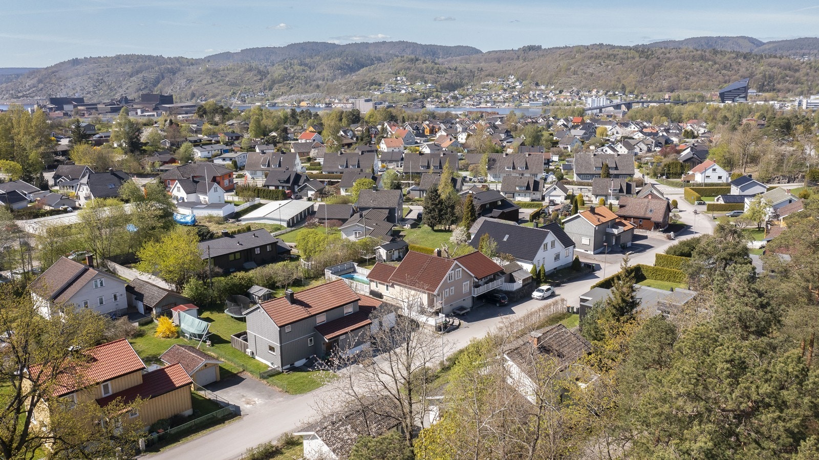 Stille og fredelig boligområde Galleribilde