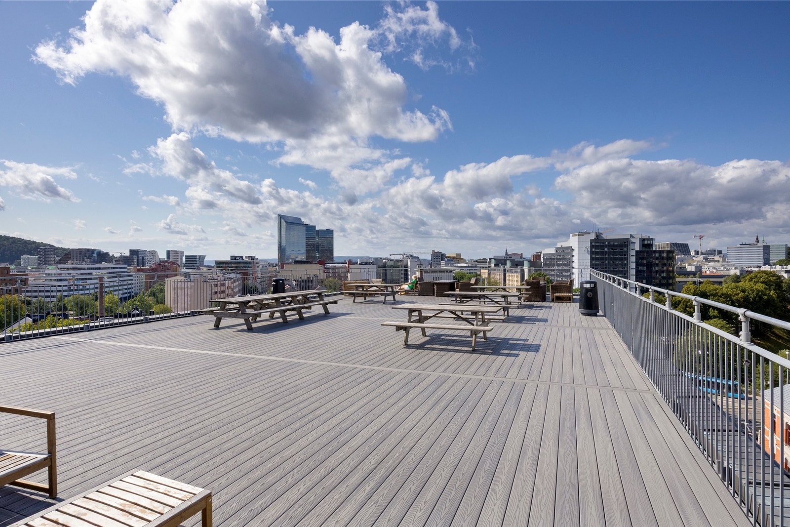 Her kan man nyte varme sommerdager med venner og familie Galleribilde