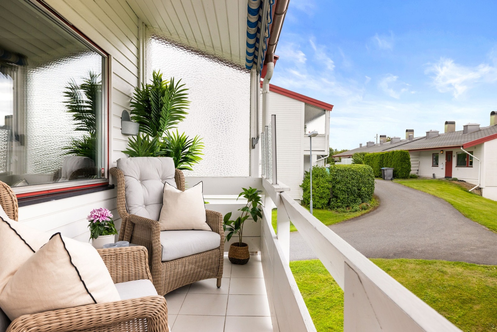 Solrik, vestvendt balkong på ca. 8 kvm Galleribilde