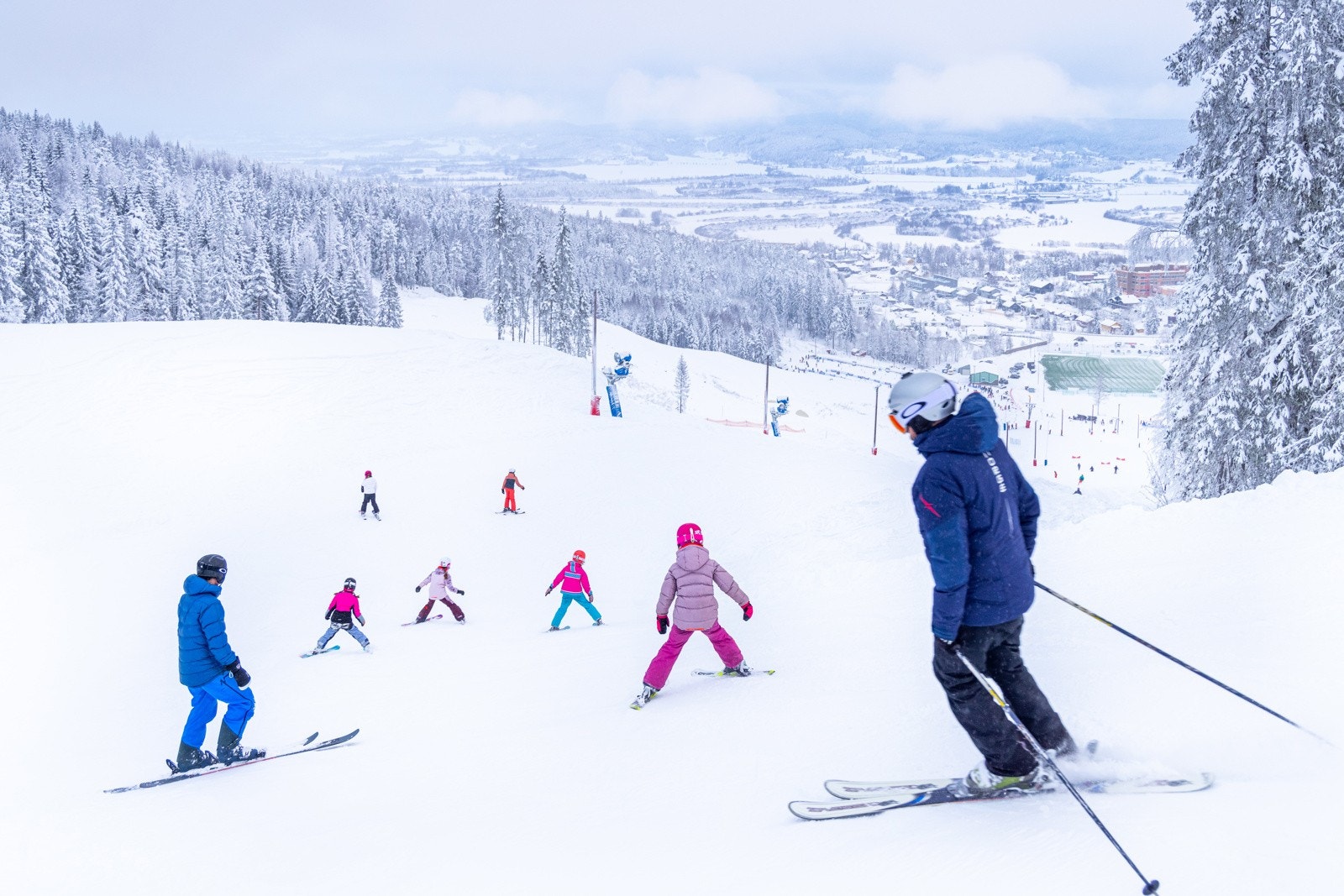 Marikollen idrettspark er et fantastisk område med naturlig glede for alle som synes det er best å være ute. Galleribilde