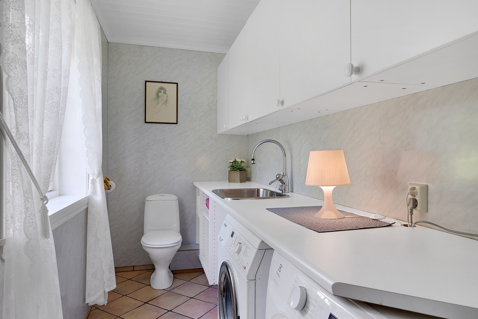 Vaskerom Galleribilde