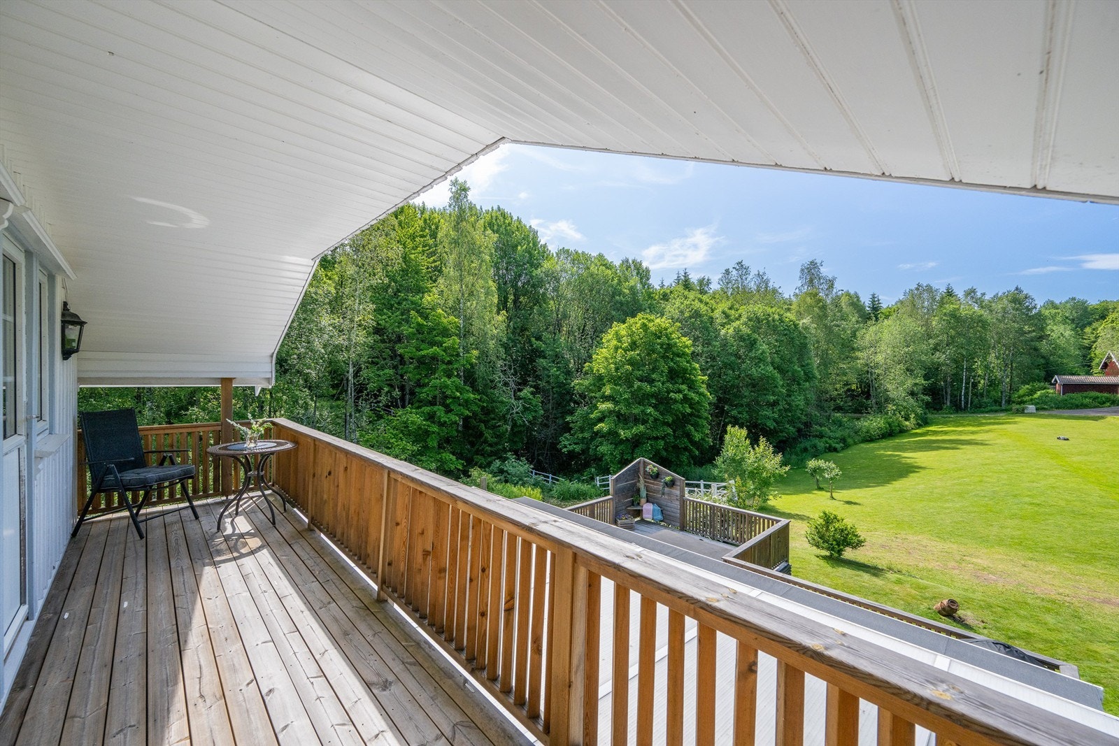 Balkong med utsikt Galleribilde