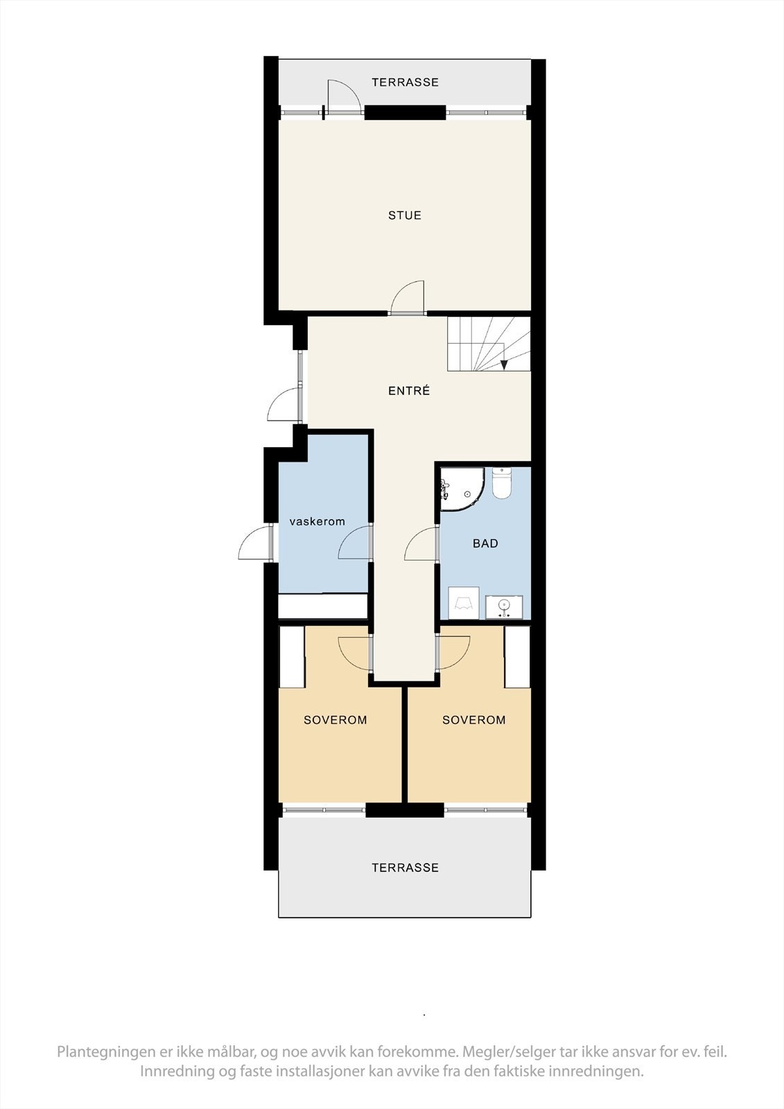 Plantegning 1. etg Galleribilde