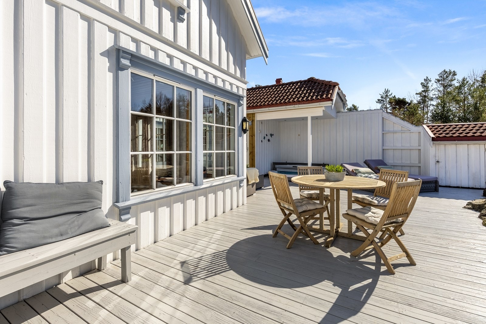 God plass ute og usjenerte omgivelser Galleribilde