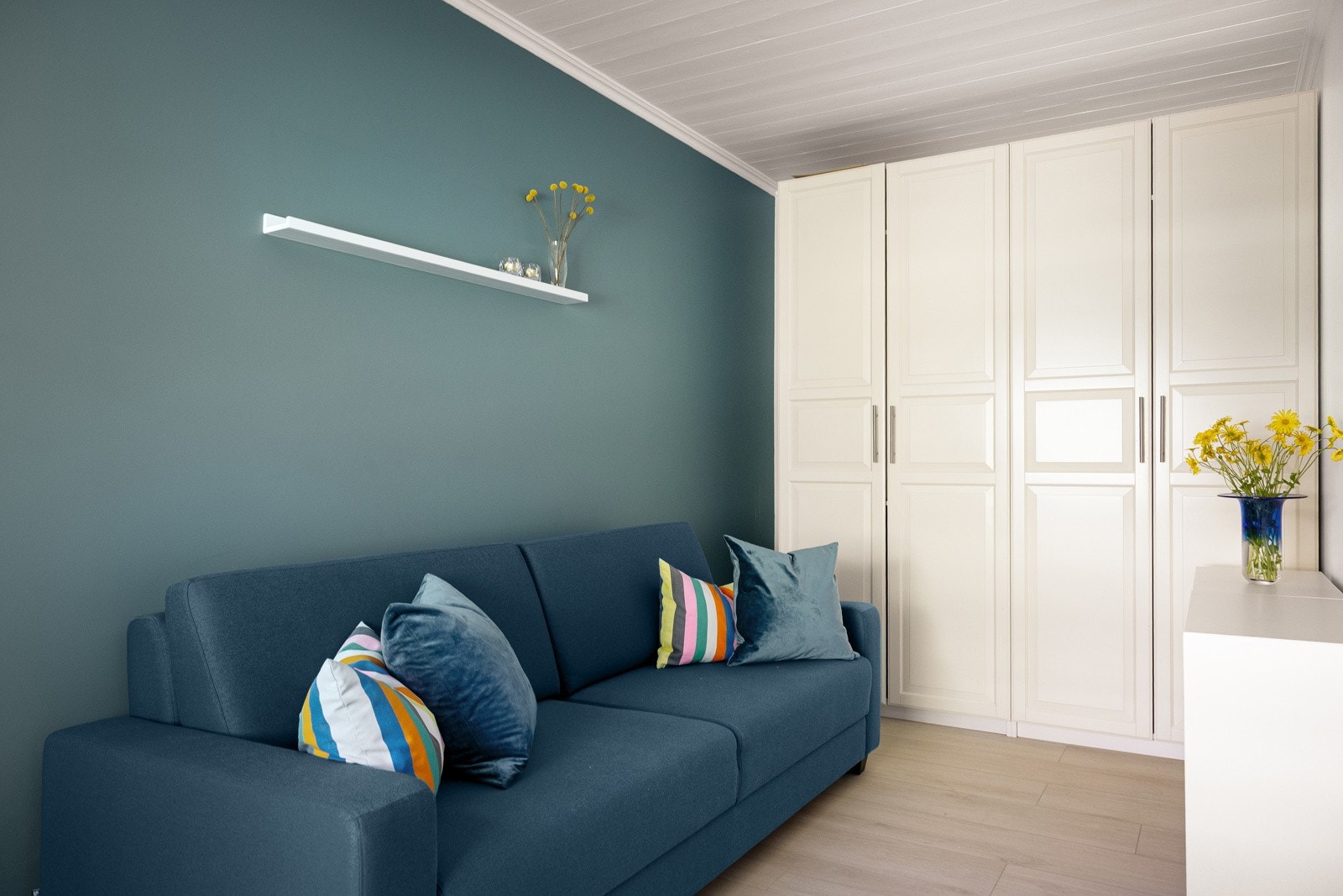 Soverom 2 egner seg perfekt som barnerom, gjesterom eller kontor. Galleribilde