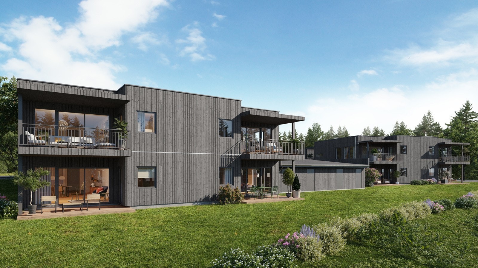 Velkommen til Barlindtunet Borettslag, presentert av Aktiv Eiendomsmegling v/ Thomas Otterbech Galleribilde