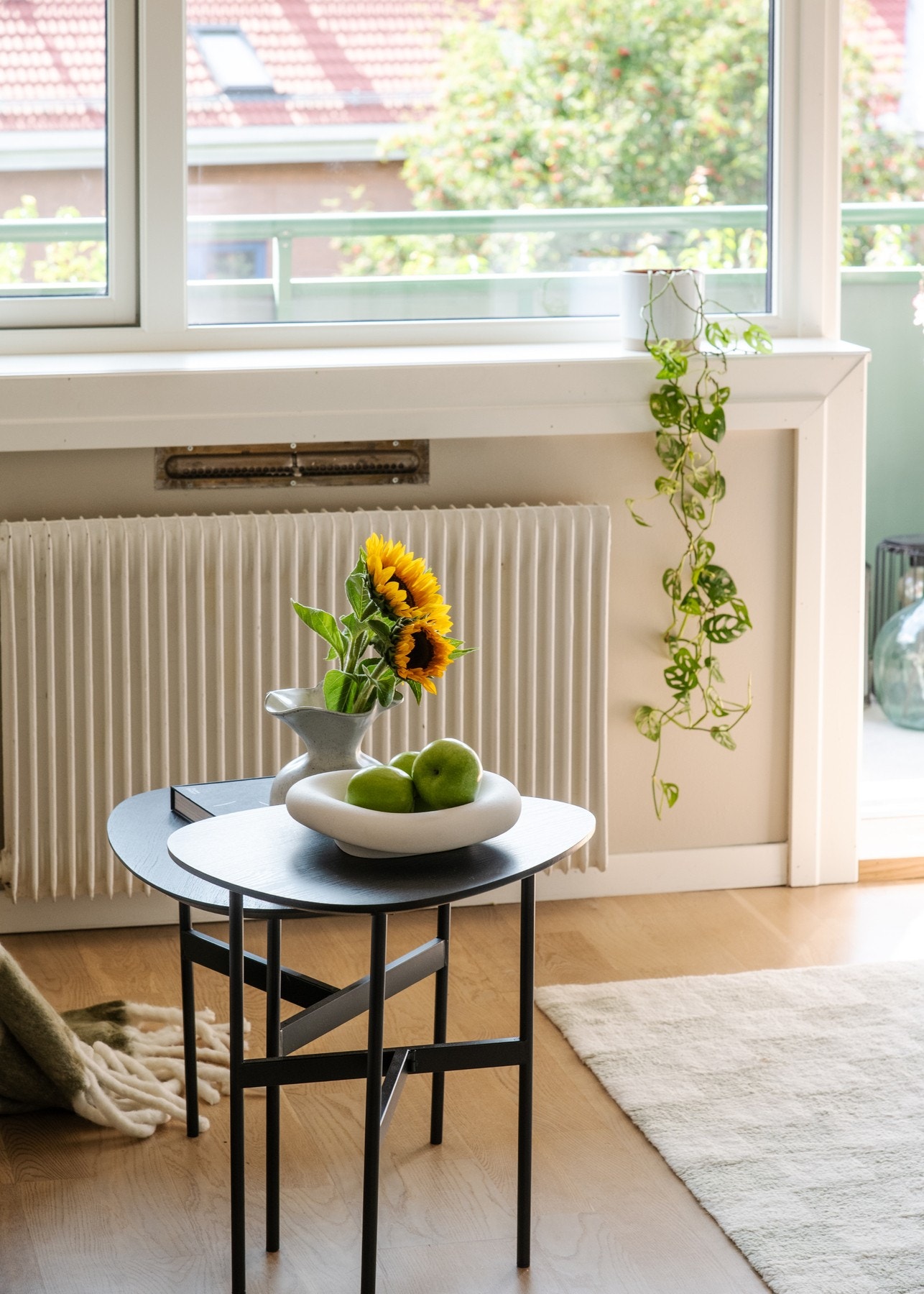 Varmtvann og fyring er inkludert i månedlige fellesutgifter. Galleribilde