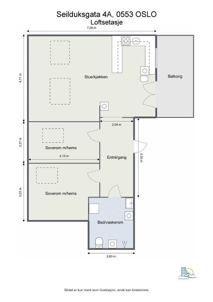 - Plantegning - Galleribilde