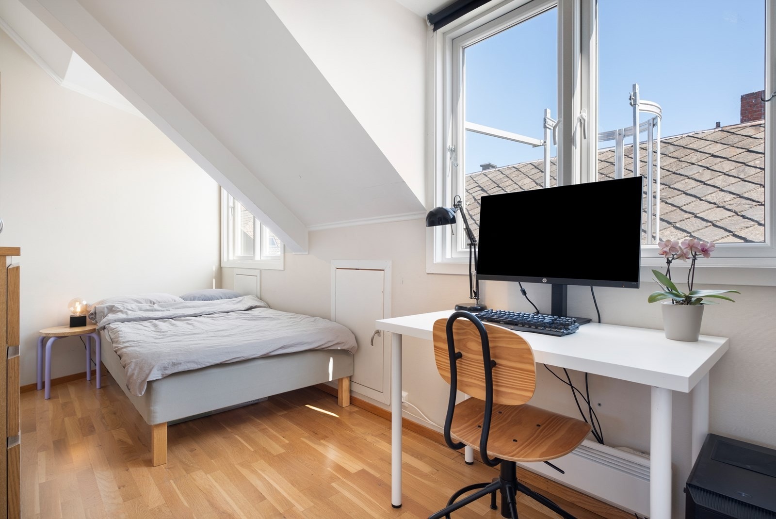 Det andre soverommet er på flotte 7m². Galleribilde