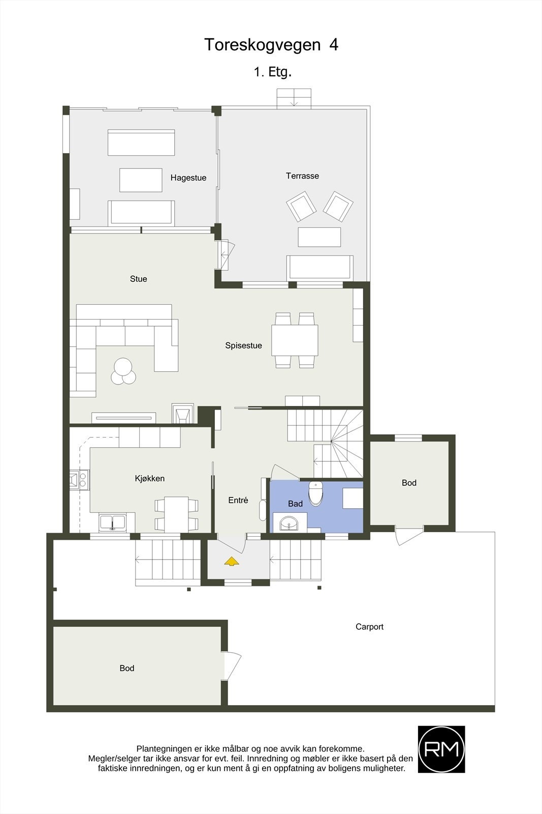 Toreskogvegen 4 1. Etg Galleribilde