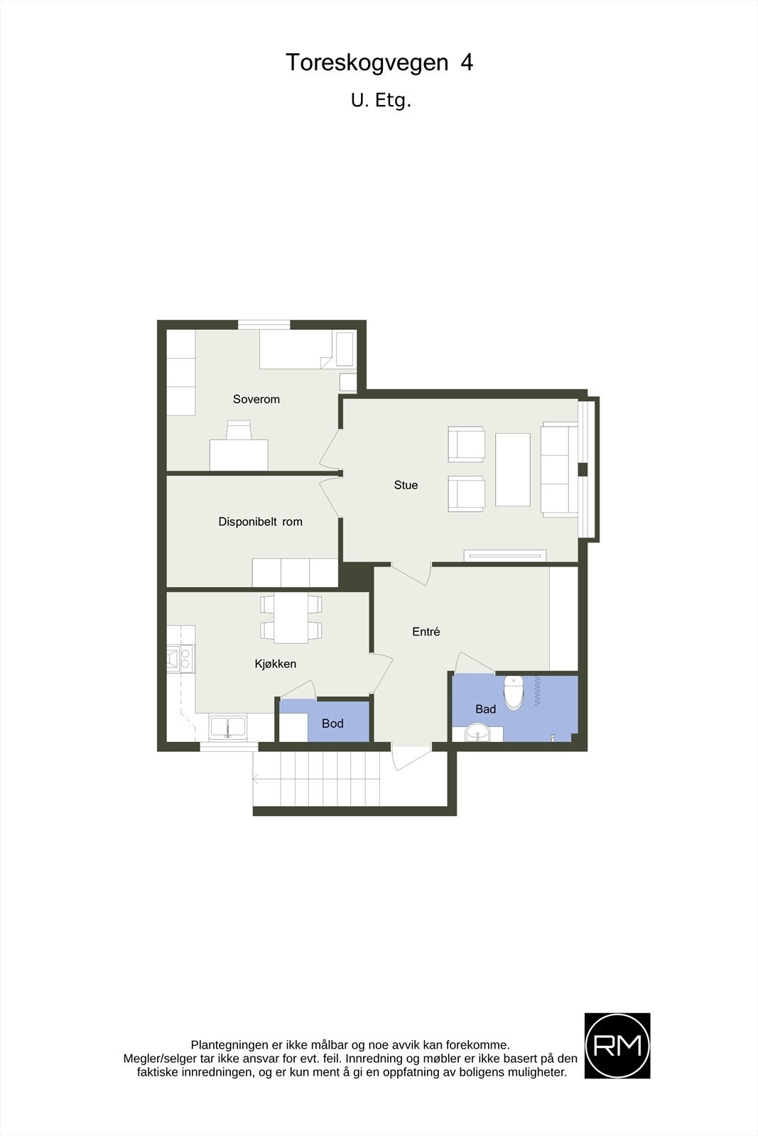 Toreskogvegen 4 U Galleribilde