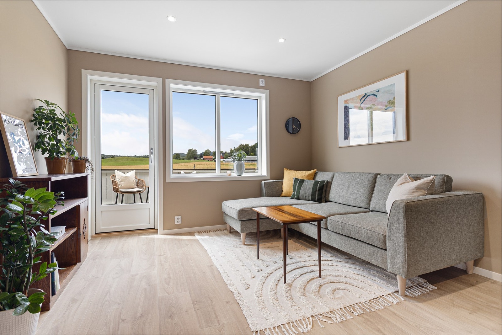 Leiligheten ble omfattende oppgradert i 23/24. Galleribilde