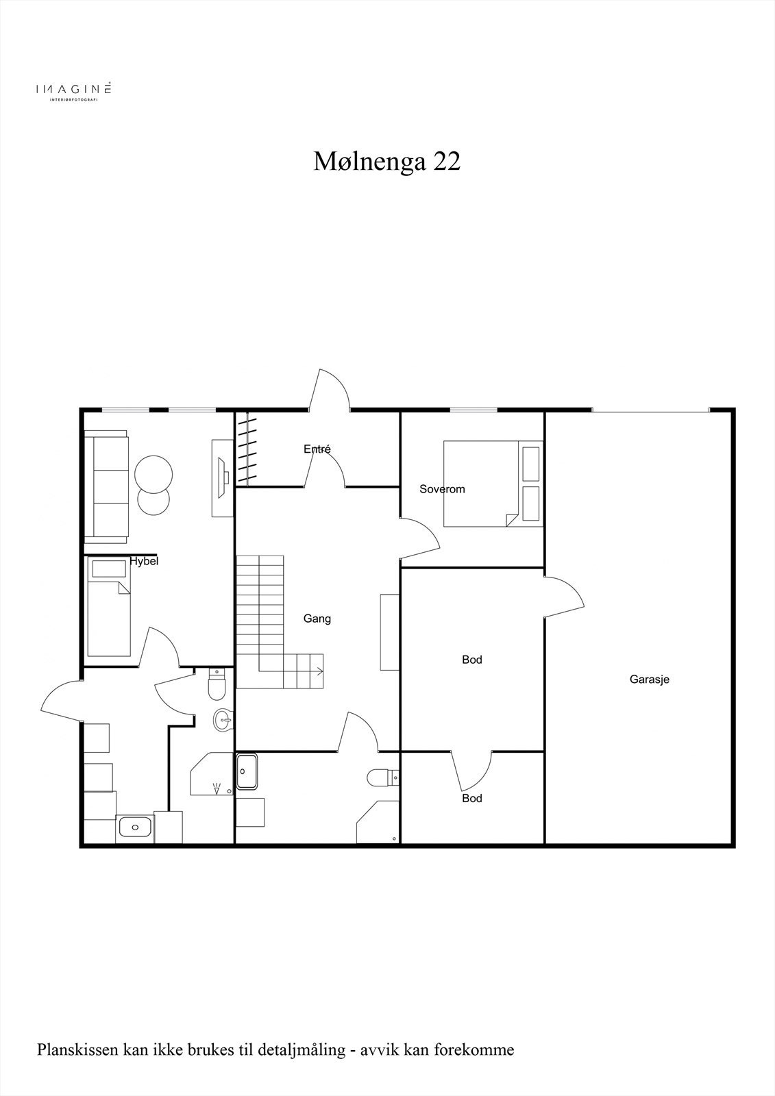 Mølnenga 22 - 2D - 1 etg Galleribilde