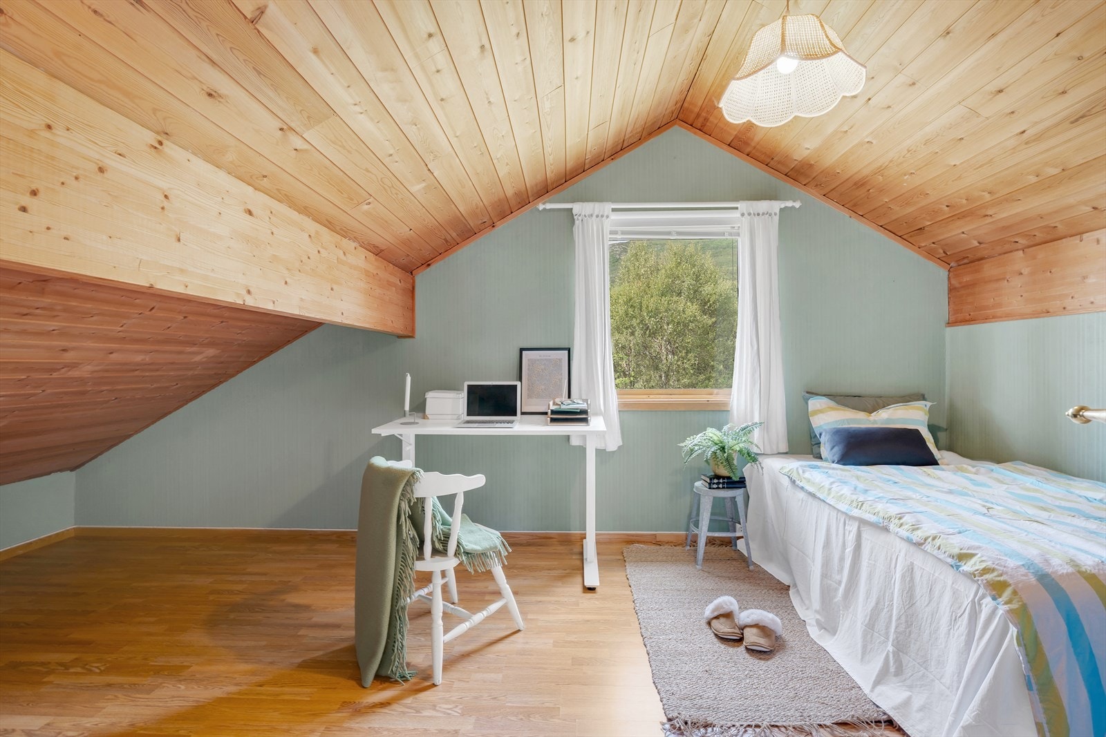 Soverom loft. Galleribilde