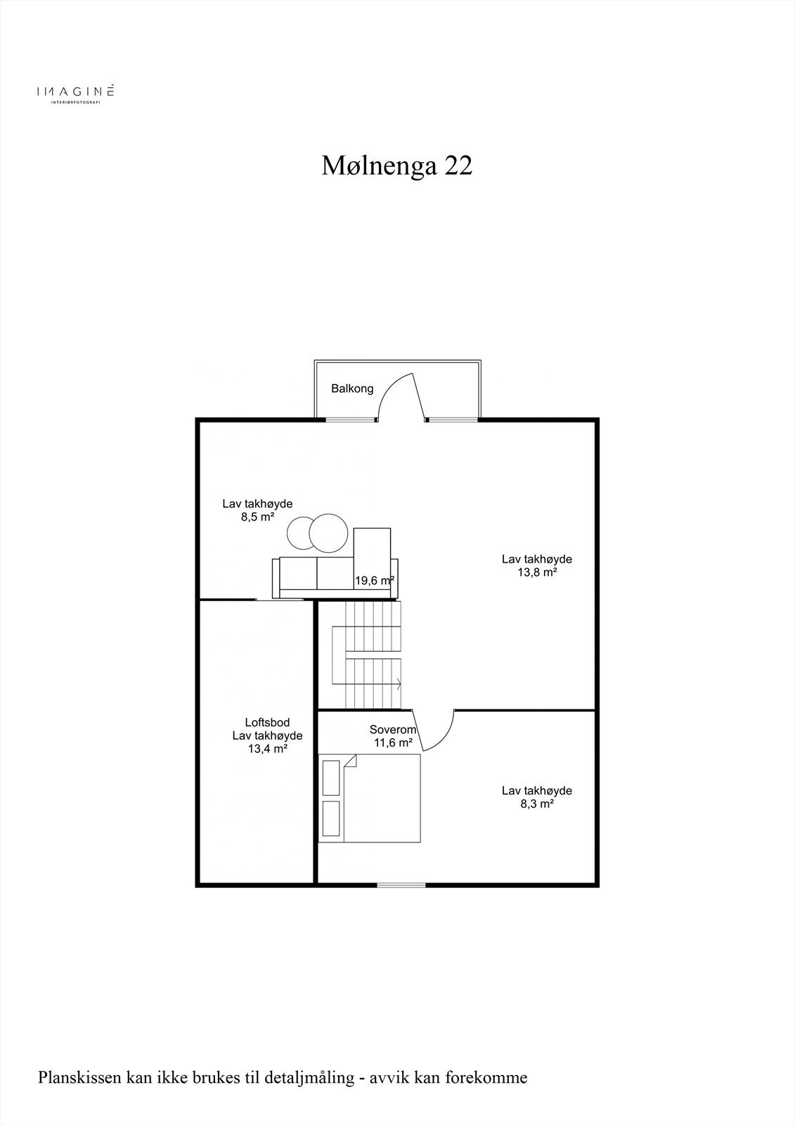 Mølnenga 22 - 2D - 3 etg Galleribilde