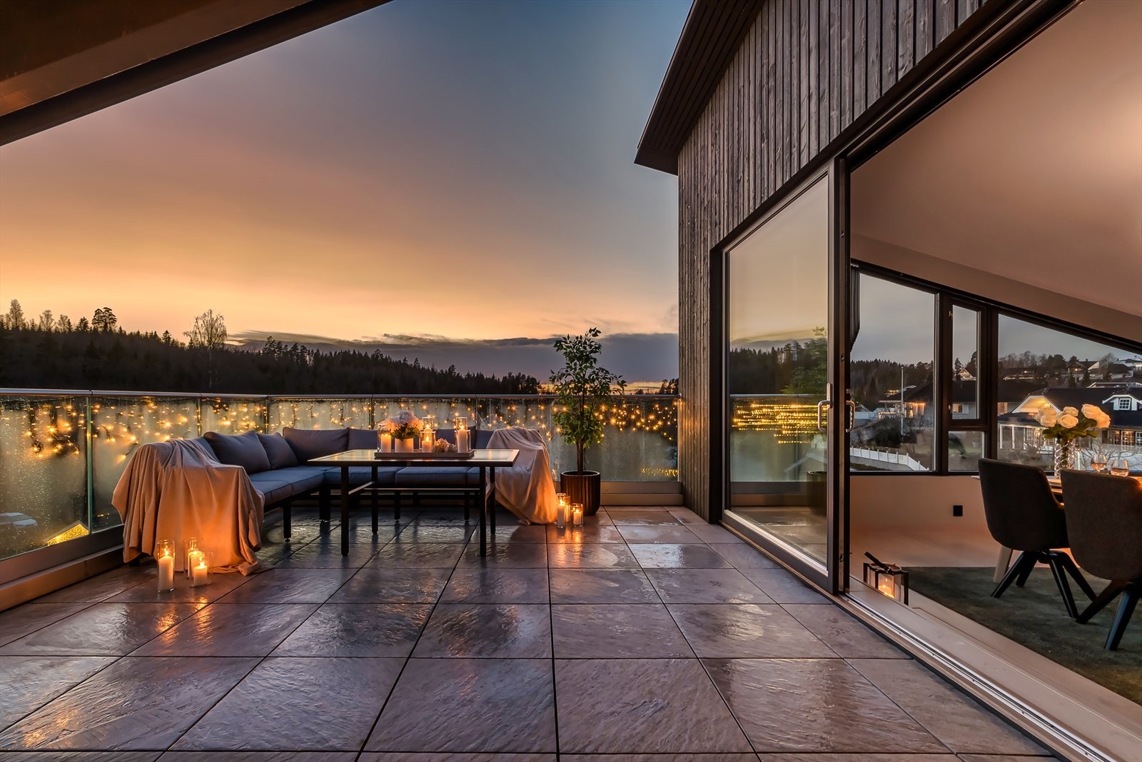 Her kan man nyte livet, sommer som vinter med nydelig utsikt. Galleribilde