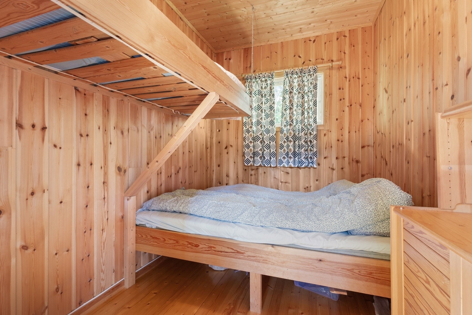 Praktisk utnyttelse av soverommet. Galleribilde