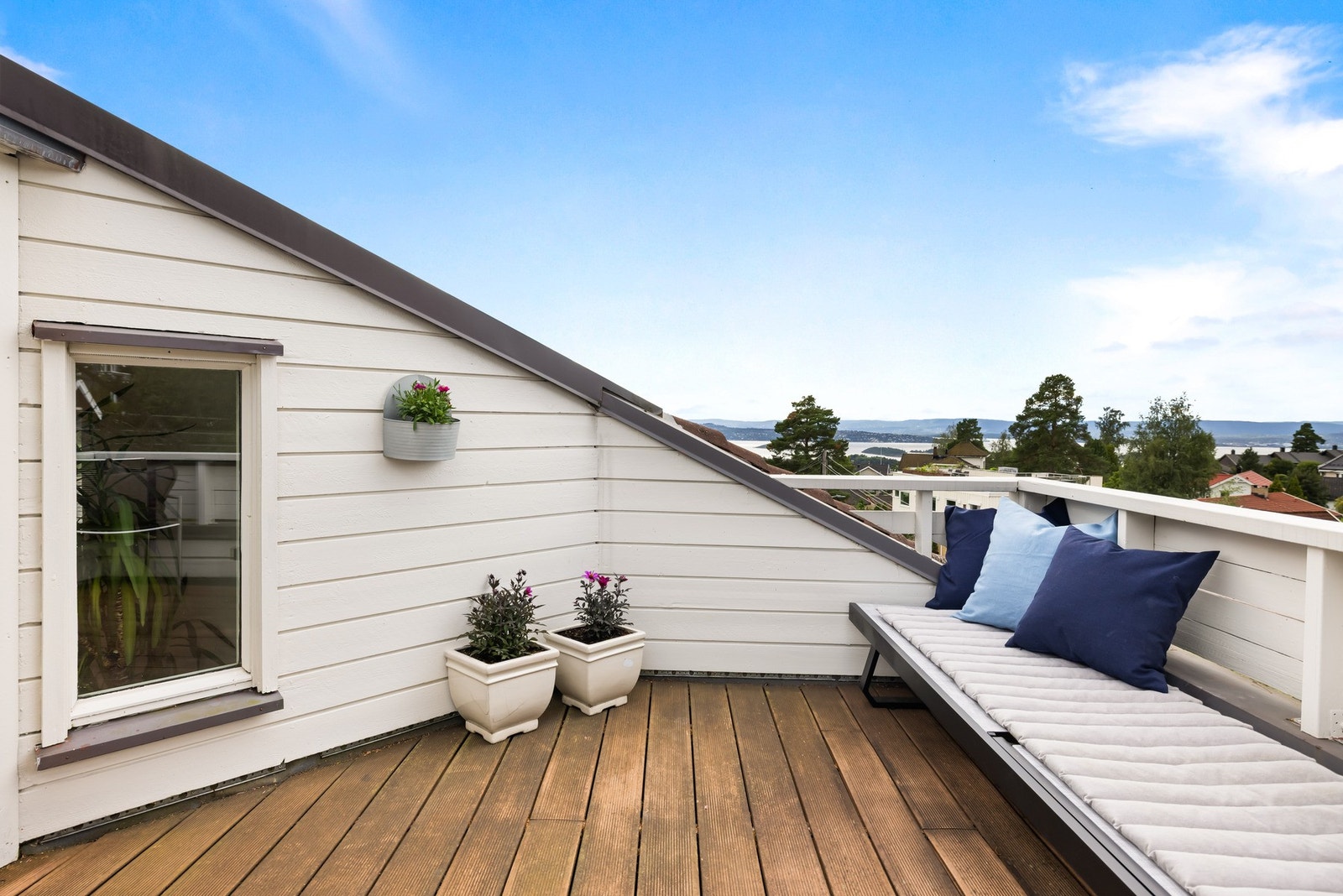 Takterrasse på 9 kvm Galleribilde