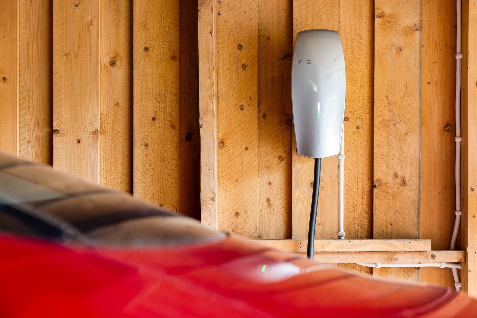 Elbillader er montert Galleribilde