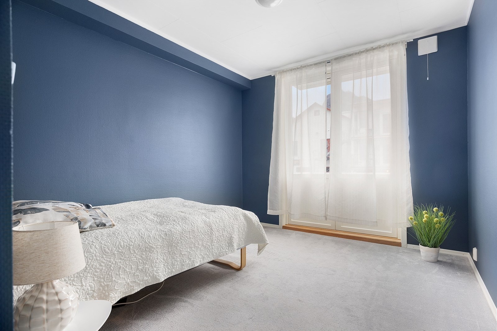 Romslig soverom Galleribilde