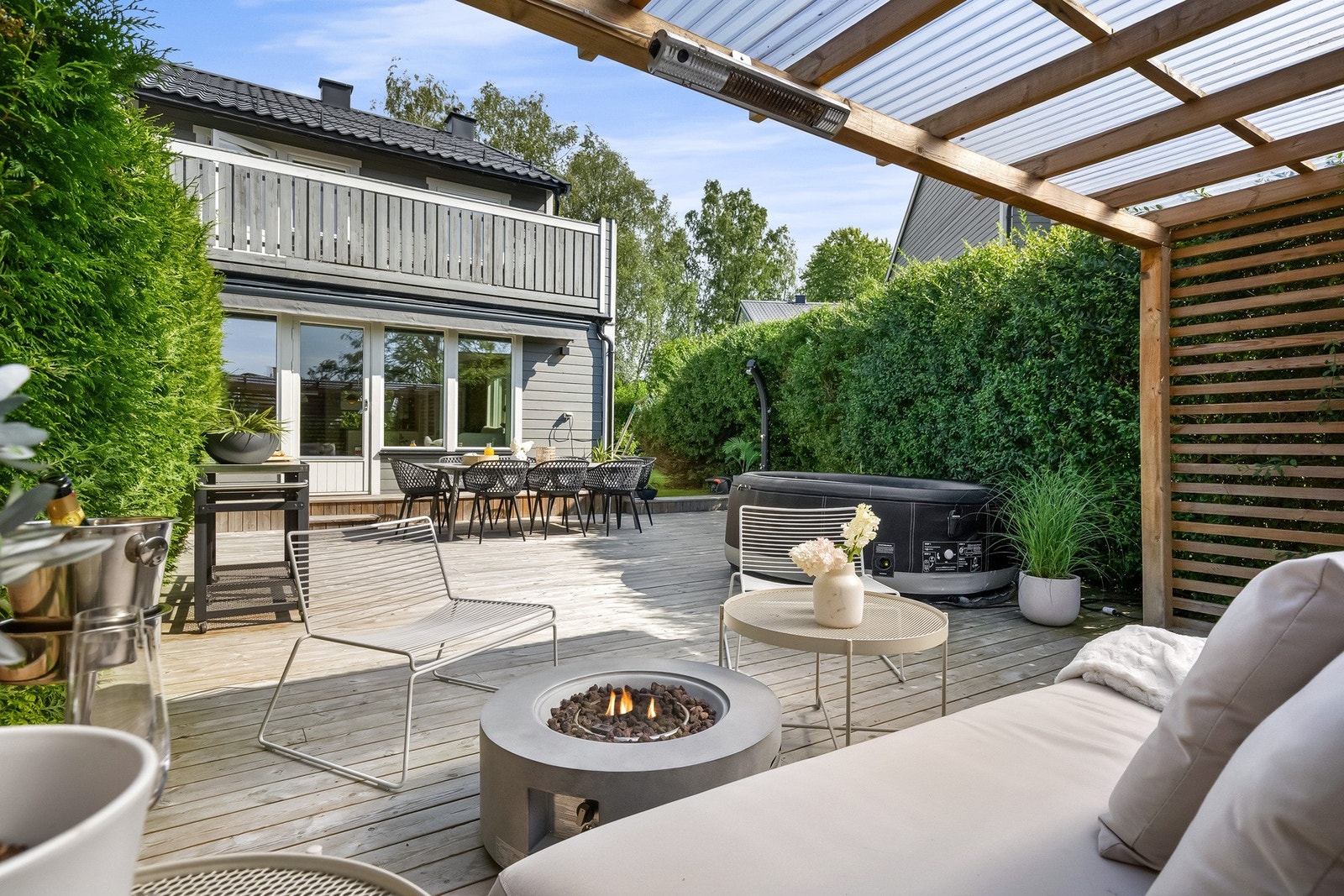 Den sørvendte beliggenheten gir optimale solforhold Galleribilde