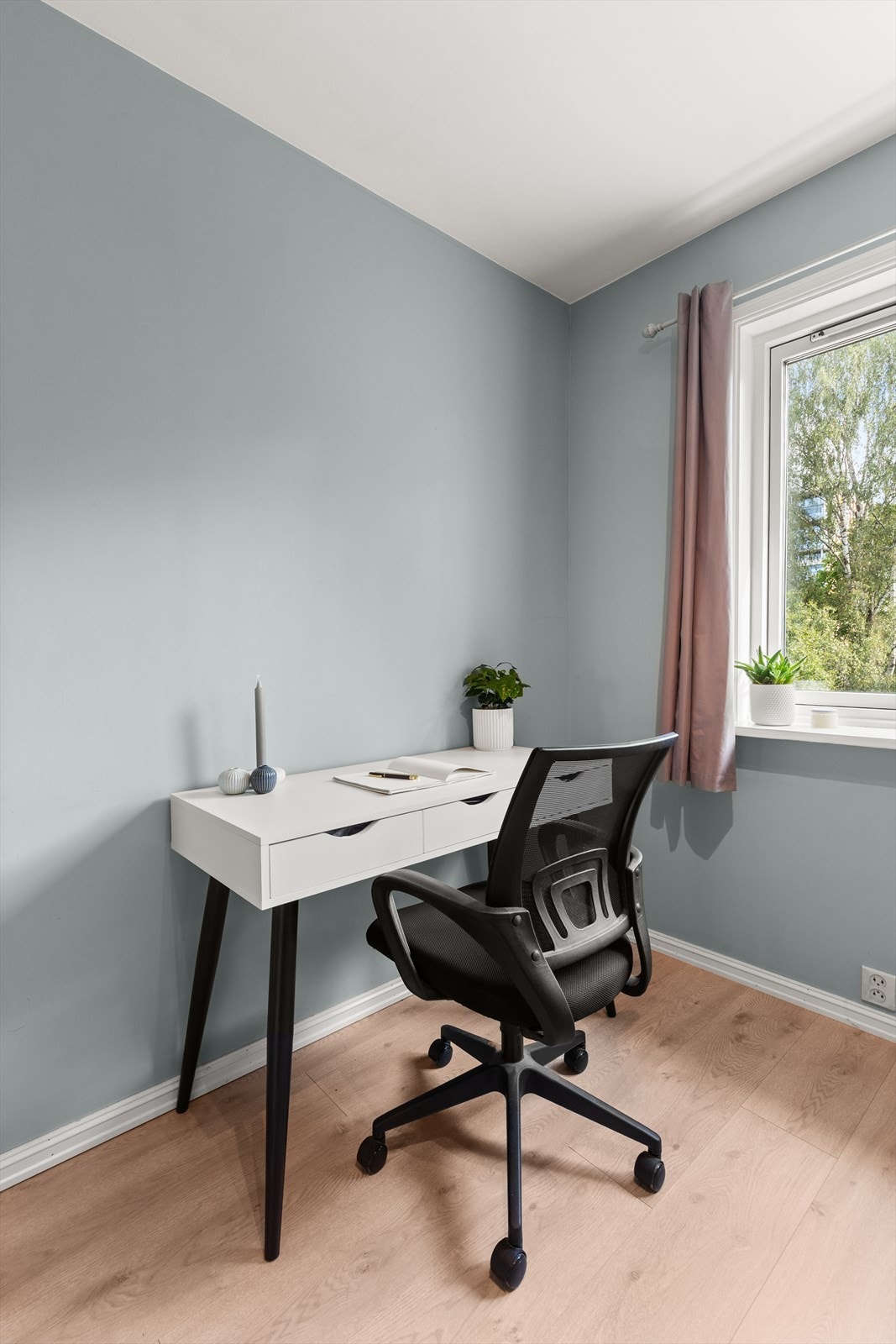 Her kan man nyte rolige hjemmekontordager. Galleribilde