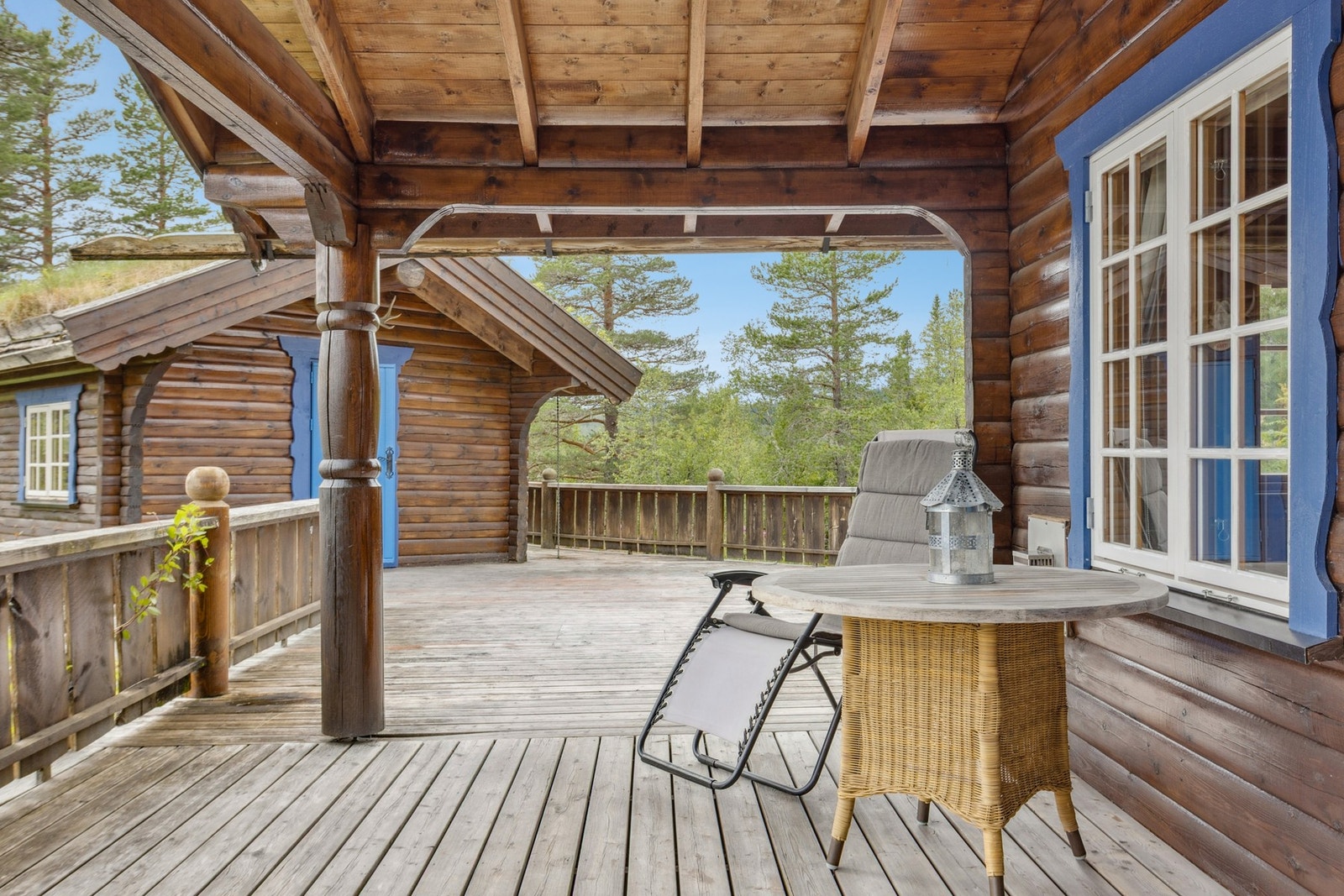 Fra terrassen kommer du til annekset. Galleribilde