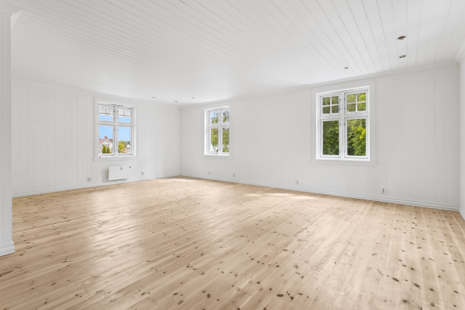 Store stuer med fleksibel møbleringsmuligheter gir deg mulighet til å tilpasse soner etter behov. Galleribilde