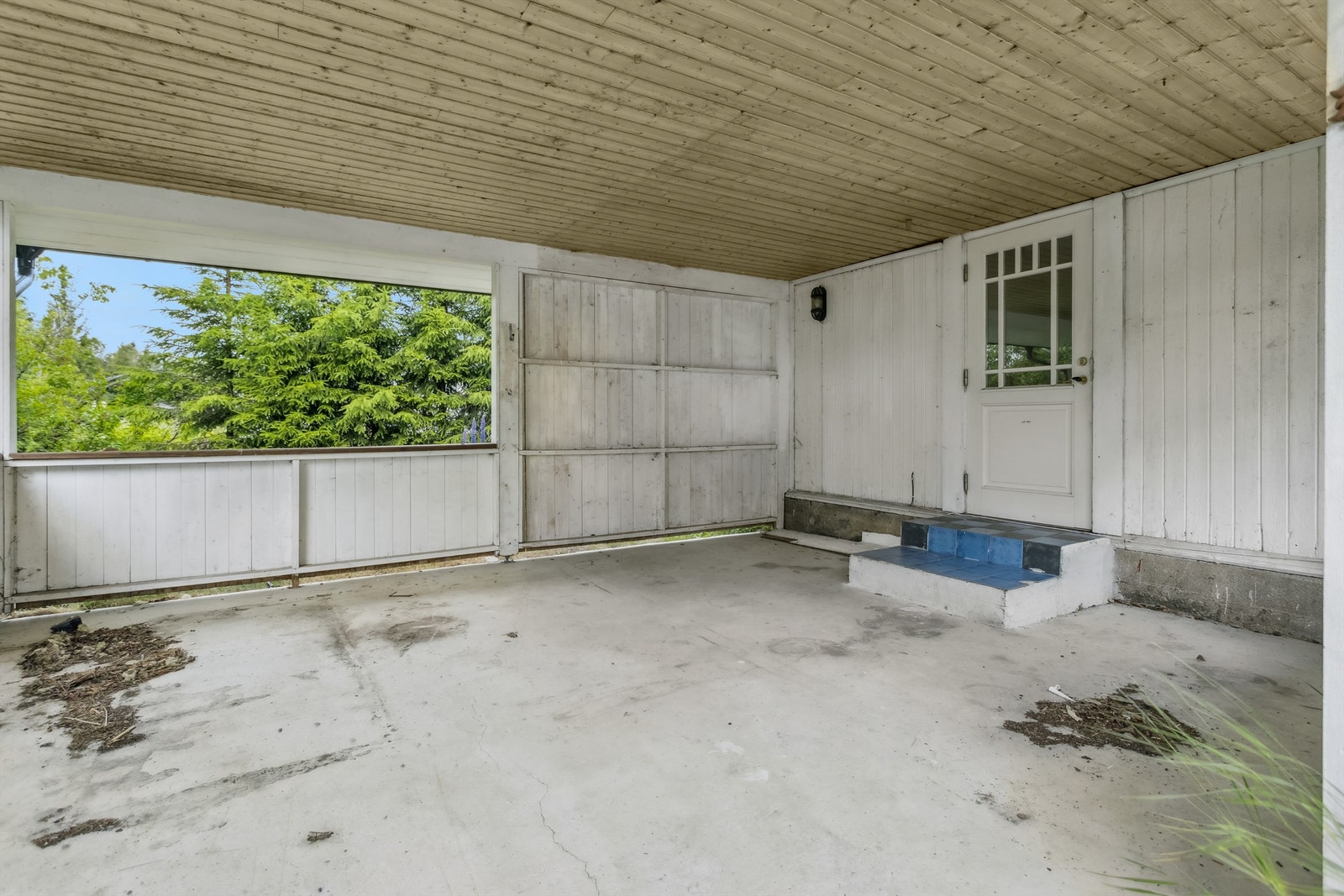 Overbygget terrasse Galleribilde