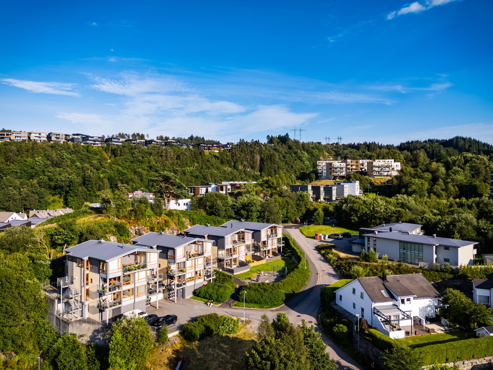 Leiligheten har fin beliggenhet i attraktivt område - Rett utenfor døren finner du fine turområder Galleribilde