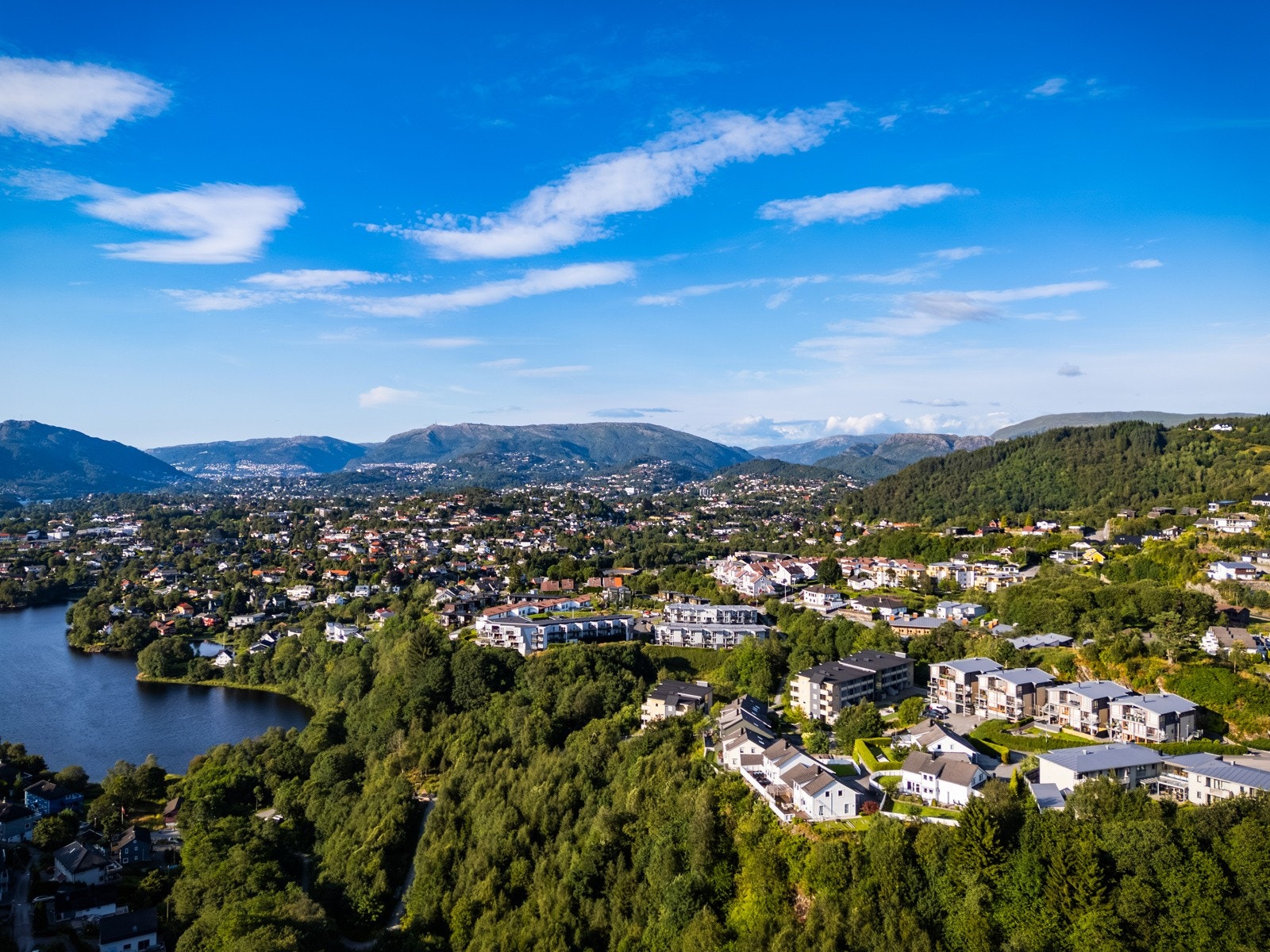 Det går snarvei til Lagunen slik at du bruker 10-15 minutter å gå til Lagunen Galleribilde