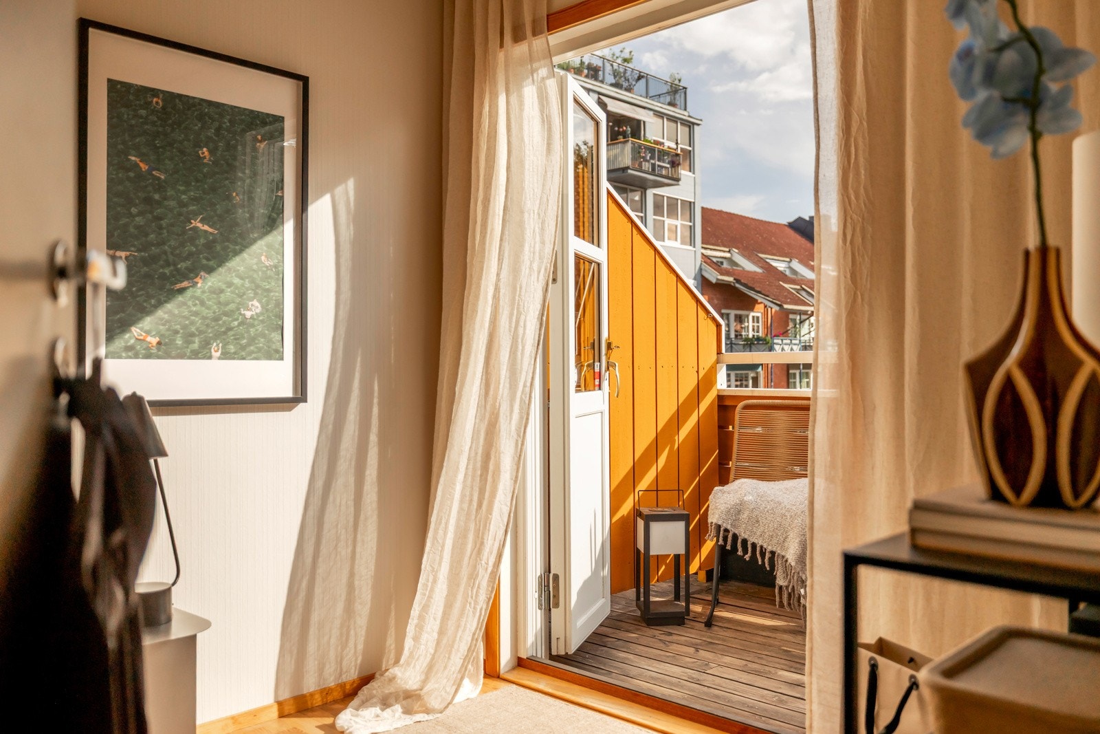 Utgang til balkong fra både første og andre etg. Galleribilde