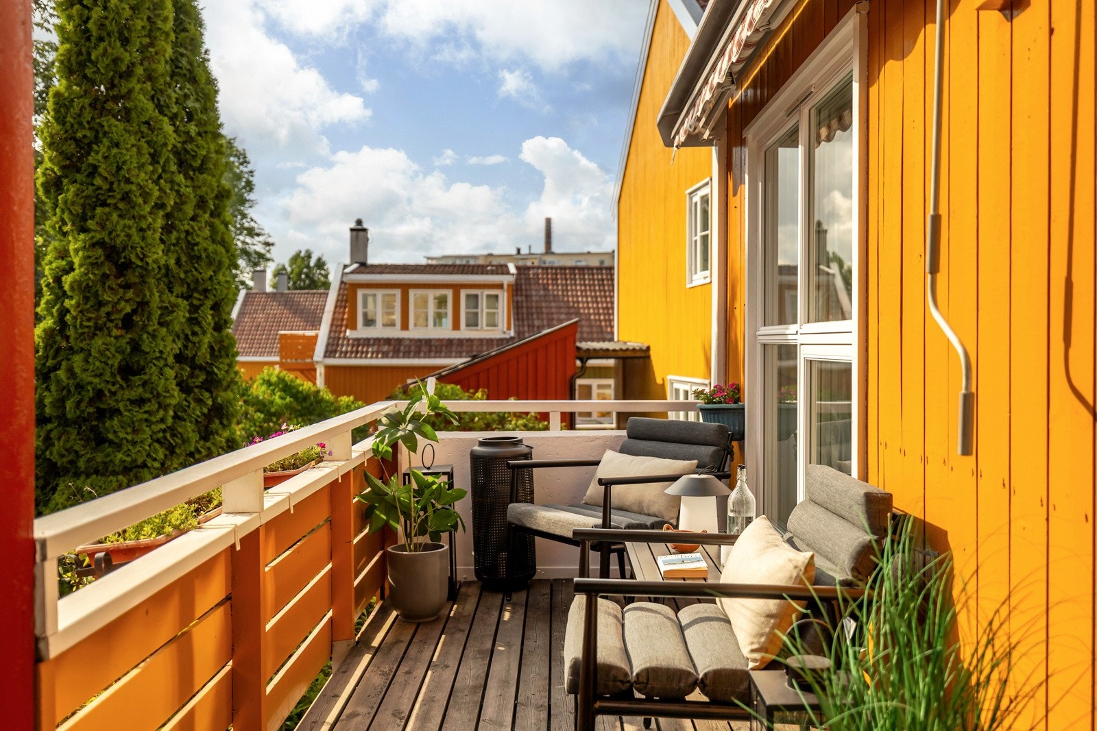 I Snippen 25C har du to balkonger mot sørvest. Galleribilde