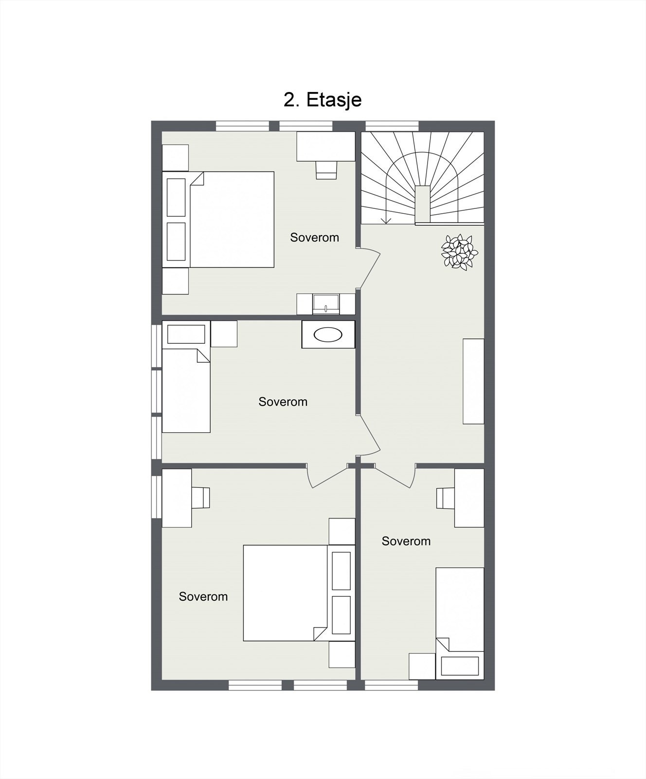 -2. Etasje- Galleribilde