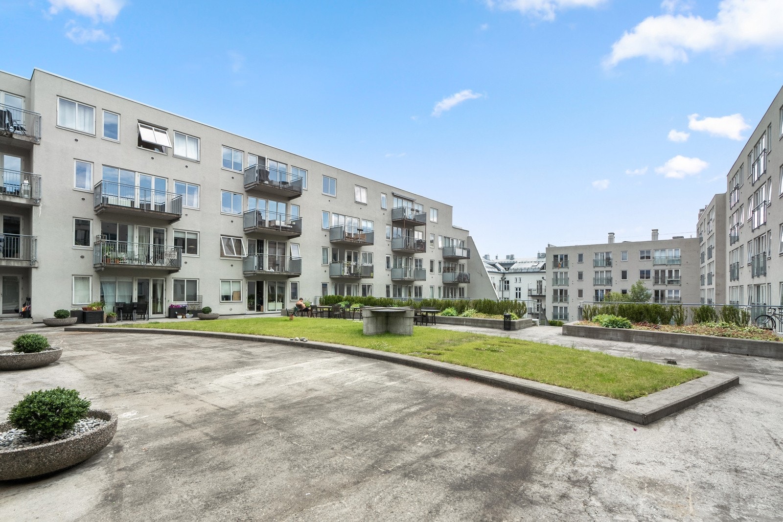 Fellesområdene er pent opparbeidet. Galleribilde