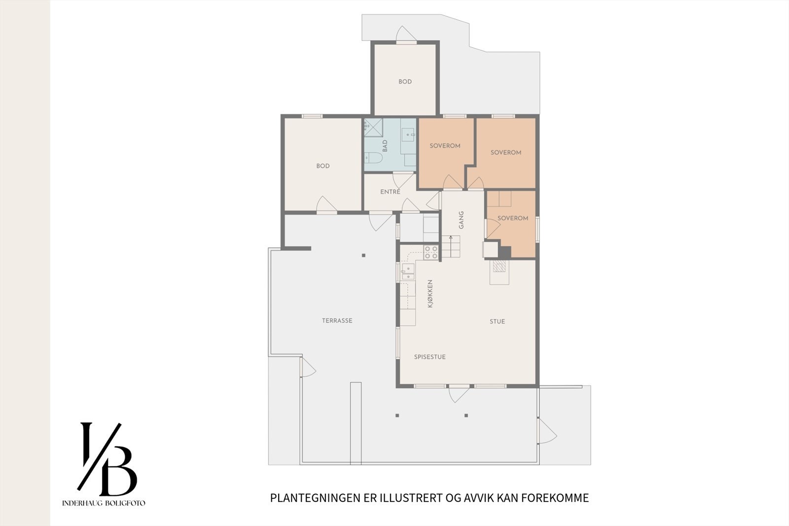 - Plantegning 1. etasje - Galleribilde