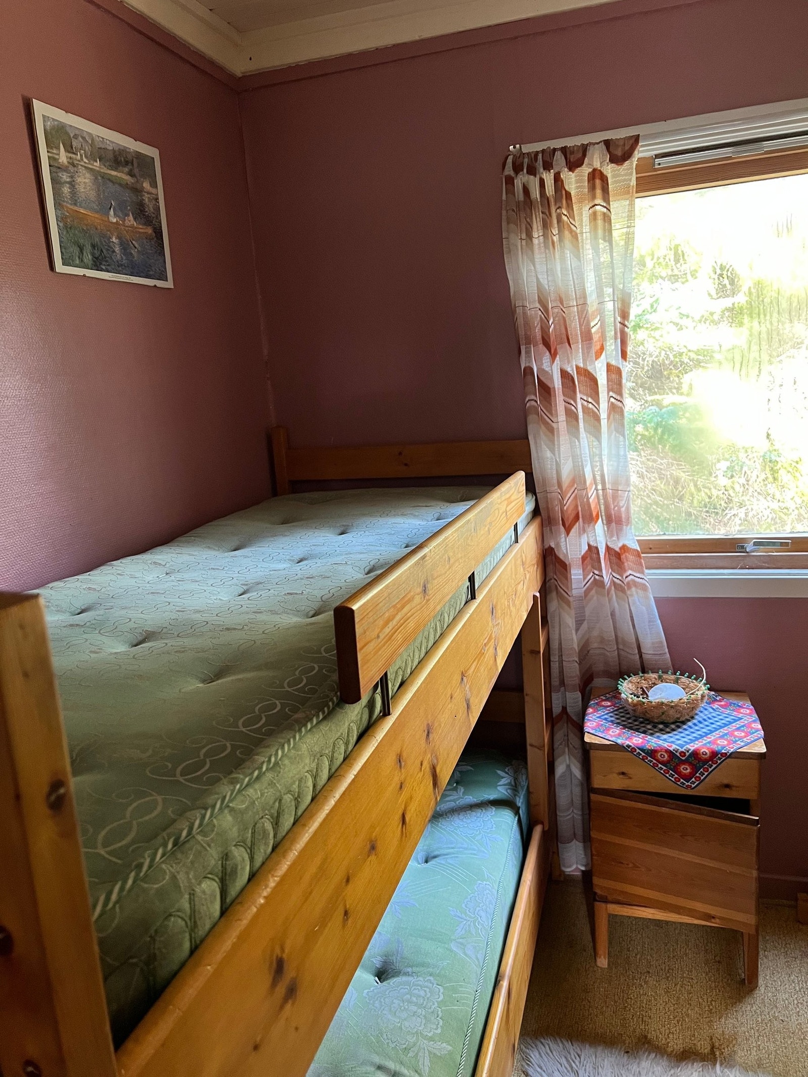 Soverom 1 med plass til to køyesenger. Galleribilde