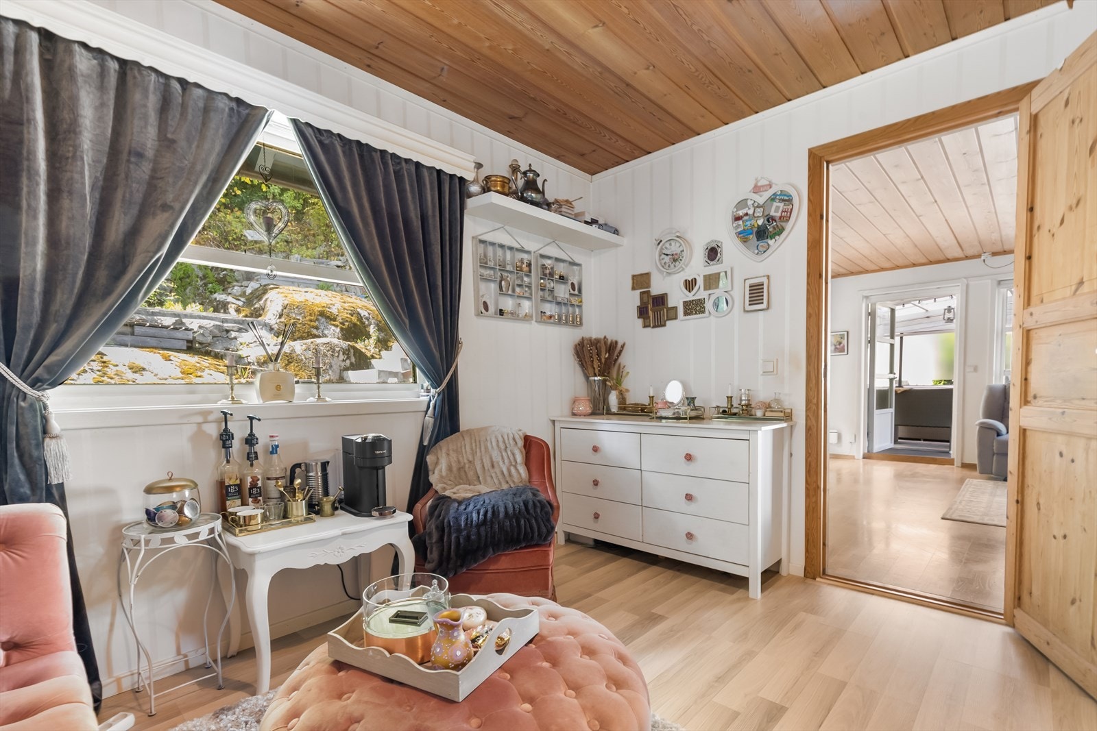 Soverom som benyttes som stue Galleribilde