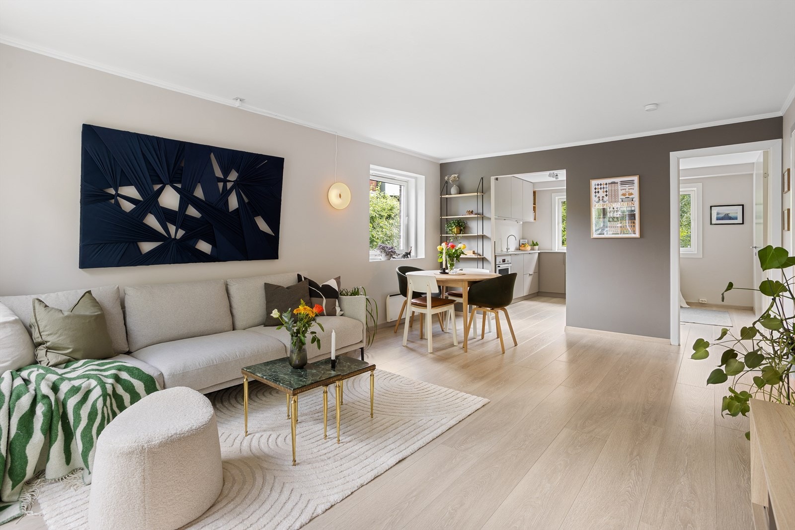 Den gode utformingen gjør at man enkelt kan innrede etter egne ønsker. Galleribilde